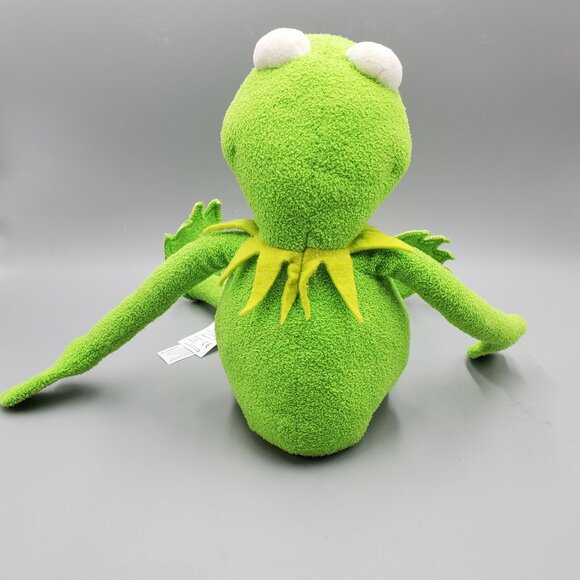 Disney Authentic Muppets Kermit the Frog Plush With Stamped Foot Genuine 18" - Picture 5 of 8